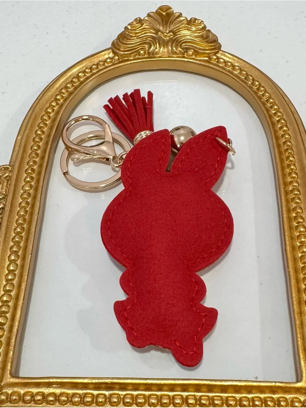 New Blossom Powder Puff Girl Keychain Bag Charm